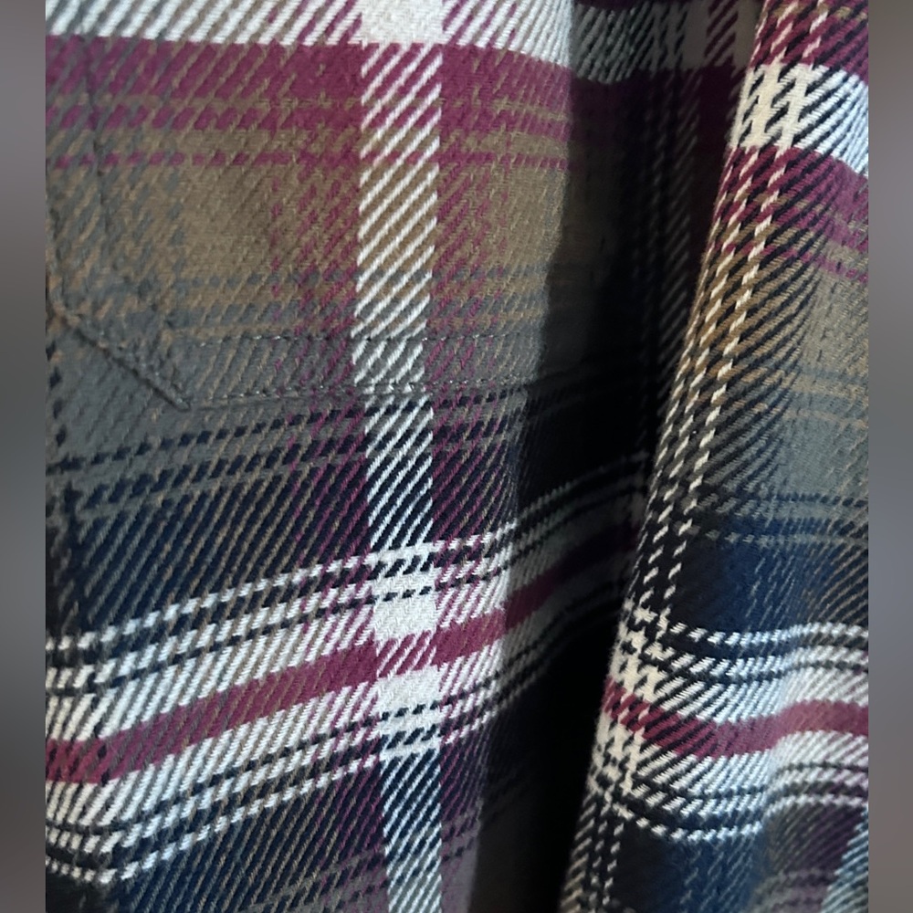 Orvis NWOT Multicolor Plaid Shirt - Picture 4 of 11